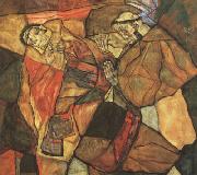 Egon Schiele Agony (mk12) china oil painting reproduction